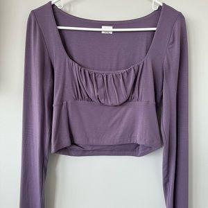 Wilfred Free Cropped Long Sleeve